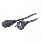 PWR CORD, 16A, 230V, C19 TO SCHUKO