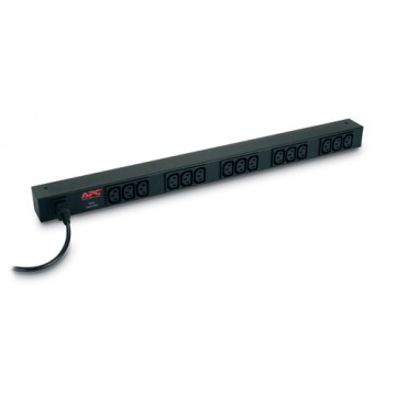 APC RACK PDU BASIC ZERO U 10A 230V unità di distribuzione dell'energia (PDU) 0U Nero 15 presa(e) AC