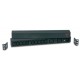 APC RACK PDU BASIC 1 U 16A 230V unità di distribuzione dell'energia (PDU) 0U/1U Nero 12 presa(e) AC