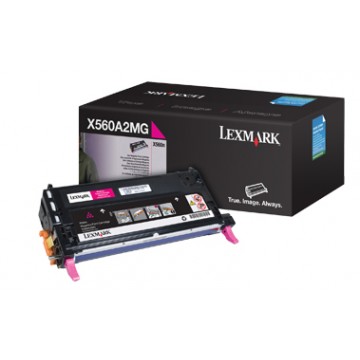 Lexmark X560A2MG Cartuccia 4000pagine Magenta cartuccia toner e laser