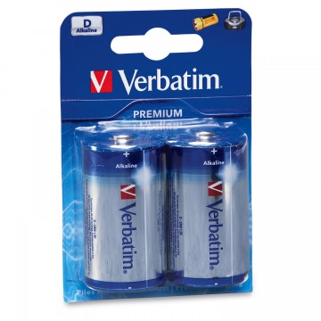 Verbatim Batterie alcaline D