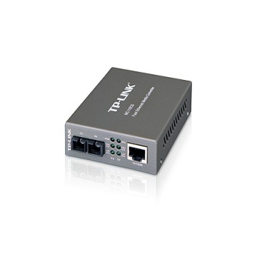 TP-LINK MC110CS convertitore multimediale di rete 100 Mbit/s 1310 nm Modalità singola Nero