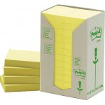 CF24POST-IT  RICICL 653-1T GIALLO