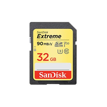 EXTREME SDHC CARD 32GB 90MB/S