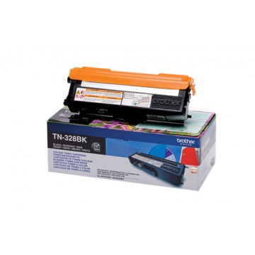 Brother TN-328BK Toner 6000pagine Nero cartuccia toner e laser