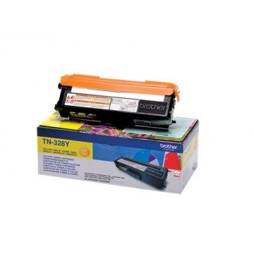 Brother TN-328Y Toner 6000pagine Giallo cartuccia toner e laser