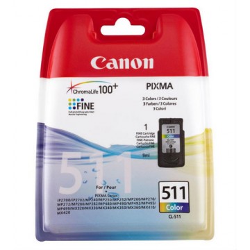 Canon CL-511 Colour Ciano, Giallo