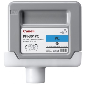 Canon PFI-301PC Pigment Photo Cyan Ink Cartridge