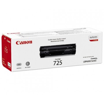 Canon 725 Nero Toner Originale 1600 pagine