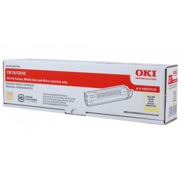 OKI 44059105 8000pagine Giallo cartuccia toner e laser