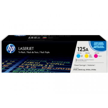 HP 125A CYM Cartuccia 1400pagine Ciano, Giallo