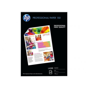 HP Professional Glossy Laser Paper 150 gsm-150 sht/A4/210 x 297 mm A4 (210×297 mm) Lucida Bianco carta inkjet