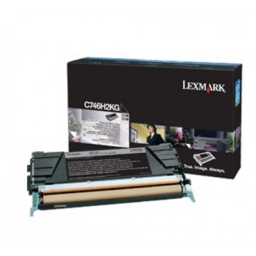 Lexmark C746H1KG Cartuccia 12000pagine Nero cartuccia toner e laser