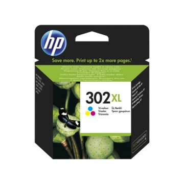 HP 302XL High Yield Tri-color Original Ink Cartridge