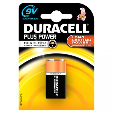 Duracell Plus Power Alcalino 9V