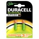 Duracell Regular AAA 2-pack Nichel-Metallo Idruro (NiMH) 750mAh 1.2V