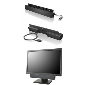 Lenovo USB Soundbar 2.5W Nero