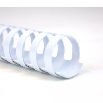 Kensington Anelli plastici CombBind bianchi 6 mm (100)