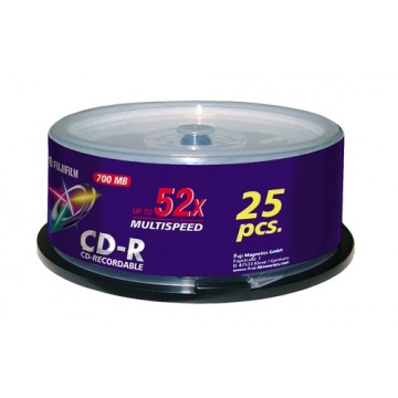Fujifilm CD-R 700MB 52X 25-spindle