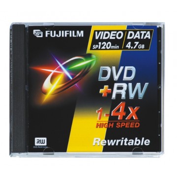 Fujifilm DVD+RW 4,7Gb jewelcase 4x