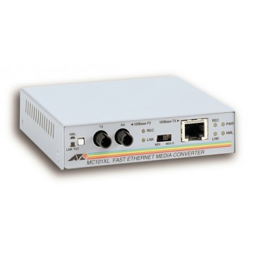 Allied Telesis 100TX to 100FX (ST) Multi-Mode Media Converter 100Mbit/s