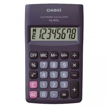 Casio HL-815L Tasca Basic calculator Nero