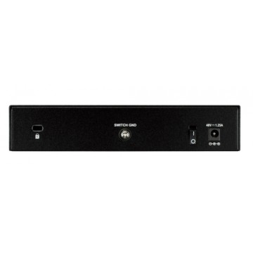 D-Link DGS-1008P Supporto Power over Ethernet (PoE) Nero switch di rete