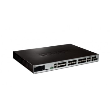 D-Link DGS-3420-28SC Gestito L2 Supporto Power over Ethernet (PoE) Nero switch di rete