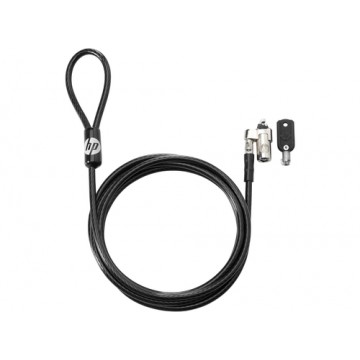 HP Keyed Cable Lock 10 mm Nero
