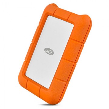 LaCie Rugged USB-C USB Type-C 3.0 (3.1 Gen 1) 1000GB Arancione, Argento