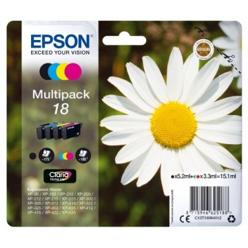 Epson Daisy Multipack Margherita 4 colori Inchiostri Claria Home 18