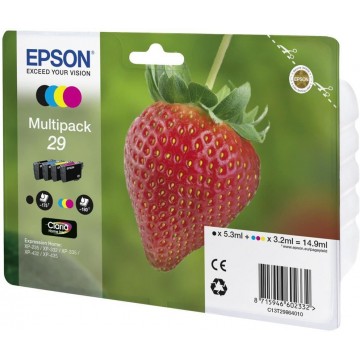 Epson Strawberry Multipack Fragole 4 colori Inchiostri Claria Home 29