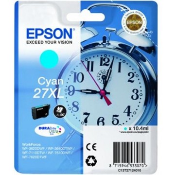 Epson Alarm clock Cartuccia Sveglia Ciano Inchiostri DURABrite Ultra 27XL