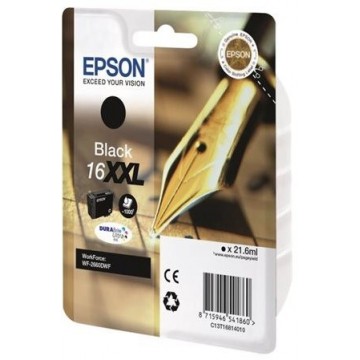 Epson Cartuccia Penna e cruciverba Nero Inchiostri DURABrite Ultra 16XXL