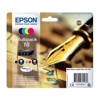 Epson Pen and crossword Multipack Penna e cruciverba 4 colori Inchiostri DURABrite Ultra 16