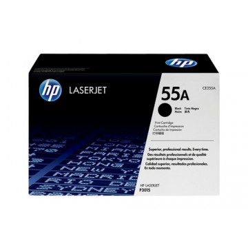 HP CE255A Cartuccia 6000pagine Nero cartuccia toner e laser