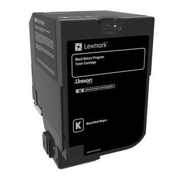 Lexmark 74C20K0 3000pagine Nero cartuccia toner e laser