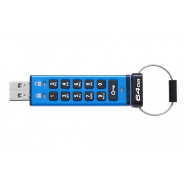 Kingston Technology DataTraveler 2000 64GB 64GB USB 3.0 (3.1 Gen 1) Type-A Blu unità flash USB