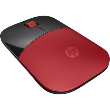 HP Z3700 RF Wireless Ottico 1200DPI Nero, Rosso Ambidestro