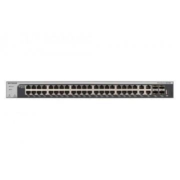 Netgear XS748T Gestito L2/L3 10G Ethernet (100/1000/10000) Nero