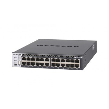 Netgear M4300-24X Gestito L3 10G Ethernet (100/1000/10000) 1U Nero