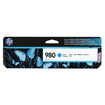 HP 980 Cyan Original Ink Cartridge