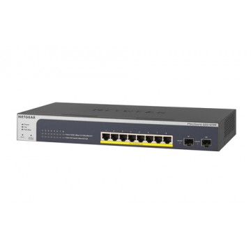 Netgear GS510TPP Gestito L2/L3/L4 Gigabit Ethernet (10/100/1000) Supporto Power over Ethernet (PoE) Nero