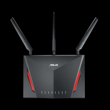 ASUS RT-AC86U Dual-band (2.4 GHz/5 GHz) Gigabit Ethernet Nero router wireless