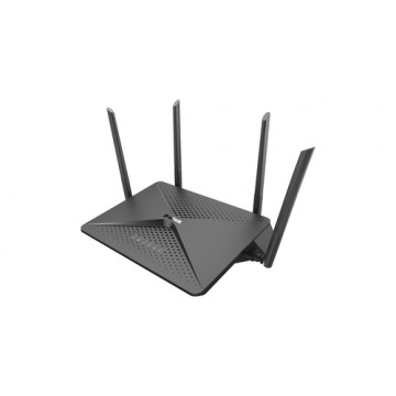 D-Link EXO AC2600 MU-MIMO Dual-band (2.4 GHz/5 GHz) Gigabit Ethernet Nero router wireless