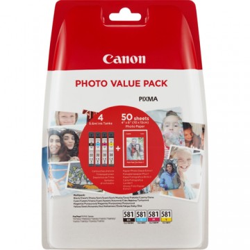 Canon CLI-581 Multipack 5.6ml 5.6ml Nero, Ciano, Magenta, Giallo cartuccia d'inchiostro