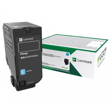 Lexmark 75B20C0 Toner laser 10000pagine Ciano cartuccia toner e laser