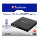 Verbatim Slimline CD/DVD DVD-RW Nero lettore di disco ottico