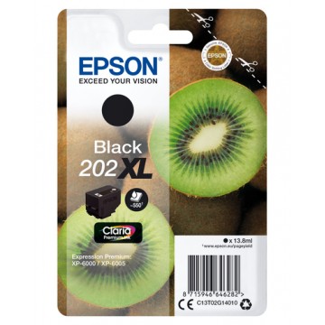 Epson Singlepack Black 202XL Claria Premium Ink cartuccia d'inchiostro