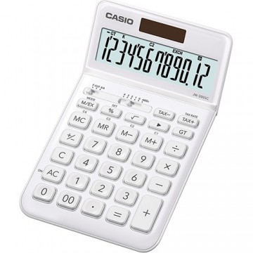 Casio JW-200SC Scrivania Calcolatrice di base Bianco calcolatrice